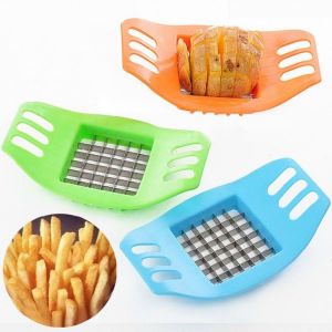 megadeal צעצועים Potato Chip  Stainless Steel Vegetable French Fry Chopper Chips Making Tool Kitchen Gadgets Accessories